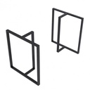 Pata metálica para mesa GoodsMetall estilo Loft 730×650×250 mm Indy OP12