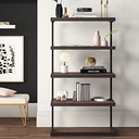 Estantería Cali — diseño abierto de madera y metal estilo industrial