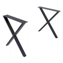 Металлическая структура для стола GoodsMetall в стиле Loft 720×650 мм Art House OP11