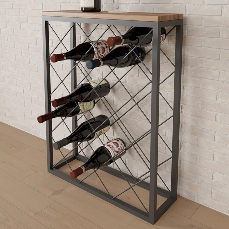 [SQ8183539] Estantería para vinos "Grid750" — compacta, expresiva y versátil