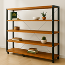 Стелаж GridShelf XL — відкрита структура великого формату в промисловому стилі