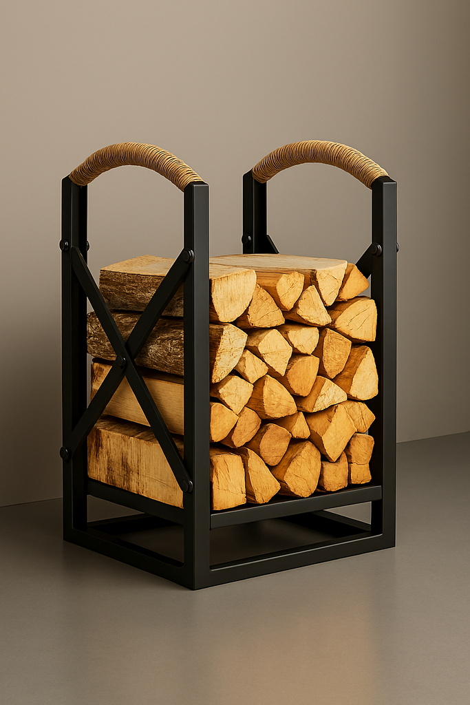 [SQ6259810] Leñero metálico LoftBin D6 — estilo industrial, compacto y resistente