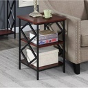 Mesita de noche de metal estilo Loft LoftAcero T145 60x40x40 cm