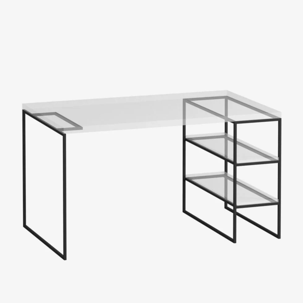 [OP6] Pata metálica para mesa estilo Loft 700x600x300 mm OP6