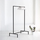 Perchero de Pie Estilo Loft 160x100x40 cm – Madera y Metal | Fabricado en España