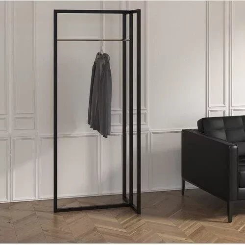[VSH136] Perchero de Pie Estilo Loft 180x70x50 cm – Madera y Metal | Fabricado en España