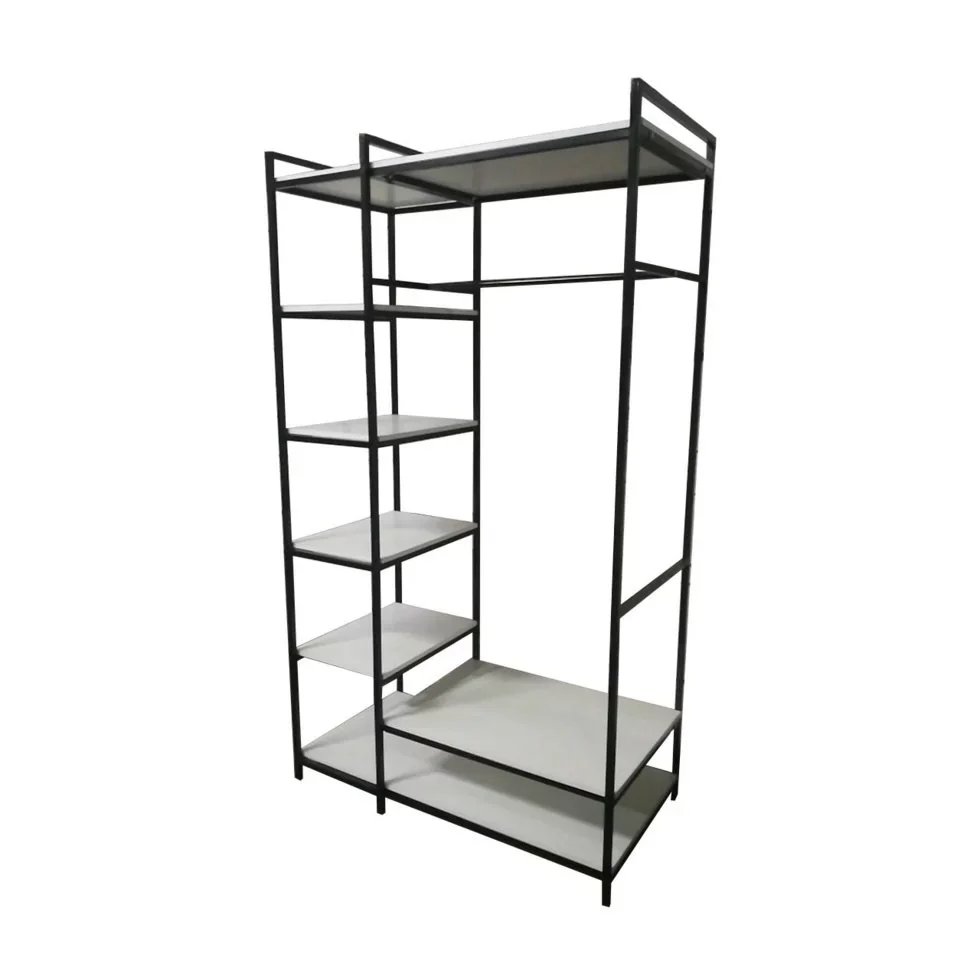 [VSH107] Perchero de pie estilo Loft 2100x1200x600 mm – Modelo Sevilla VSH107