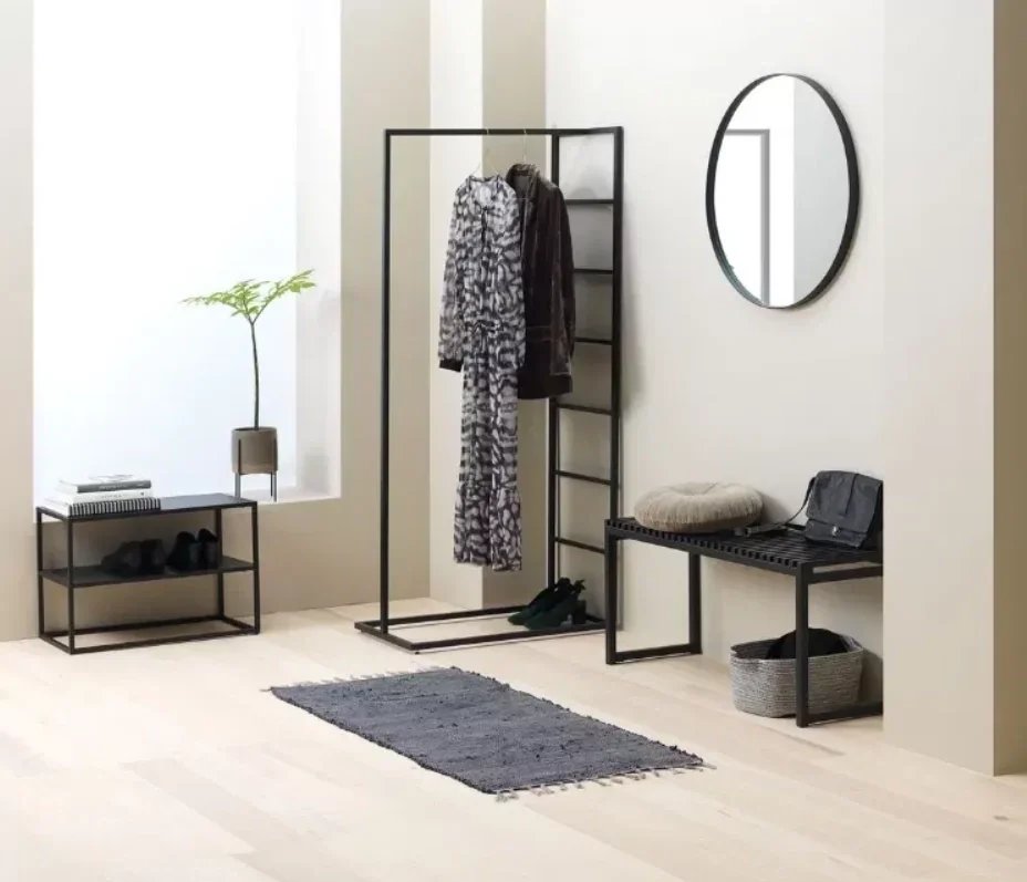 [VSH153] Perchero de Pie GoodsMetall Estilo Loft 1700x800x450 mm