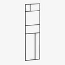 Perchero de Pie GoodsMetall Estilo Loft 1800x600x20 mm