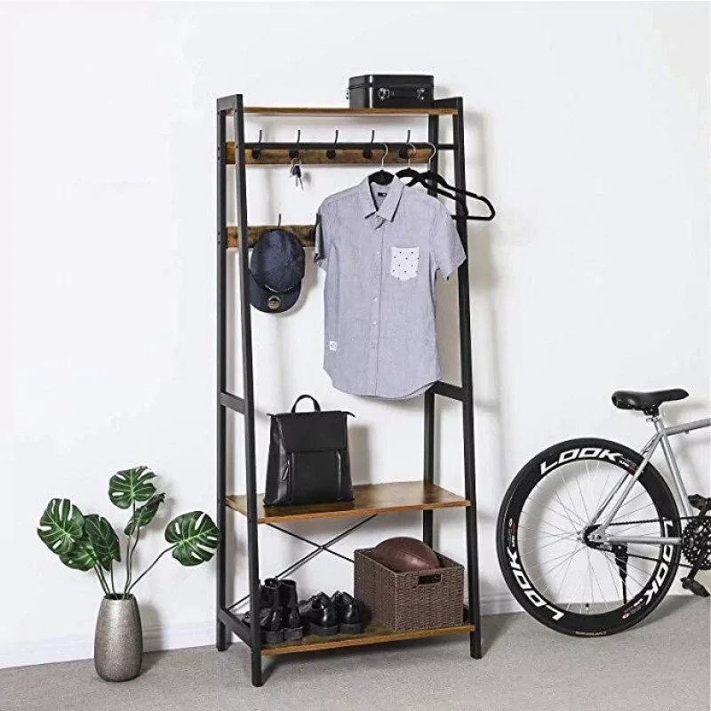 [VSH86] Perchero de Pie Loft Zaragoza 180x76x43 cm VSH86