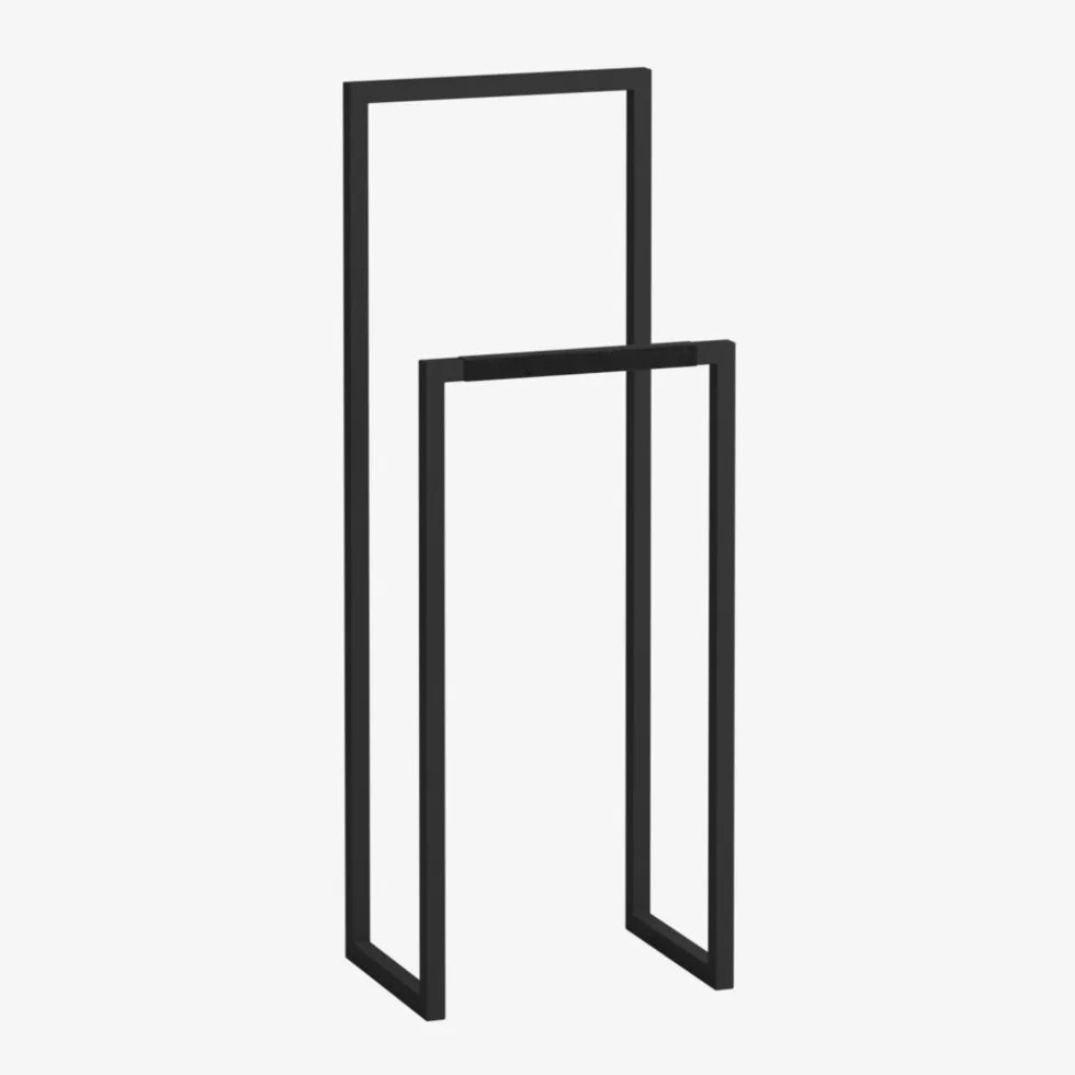 [VSH42] Perchero Doble Loft "VSH42" 110x40x30 cm – Metal y Madera Hecho a Mano