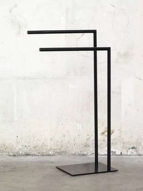 [VSH128] Perchero rail metálico compacto 80x40x20 cm – Estilo Loft