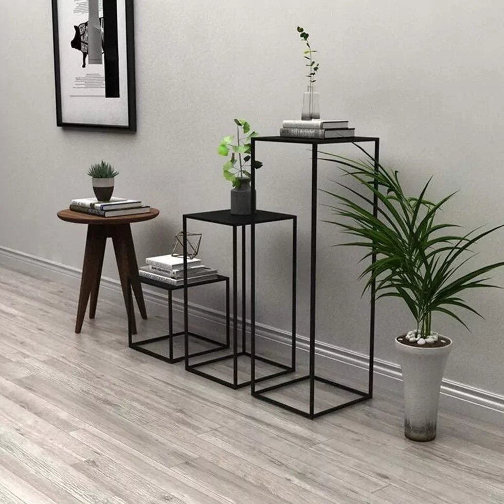 [K1740] Набор консолей LOFT металлических 30x30 см – 3 шт. – Модель K1740