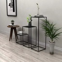 Набір консолей LOFT металевих 30x30 см – 3 шт. – Модель K1740