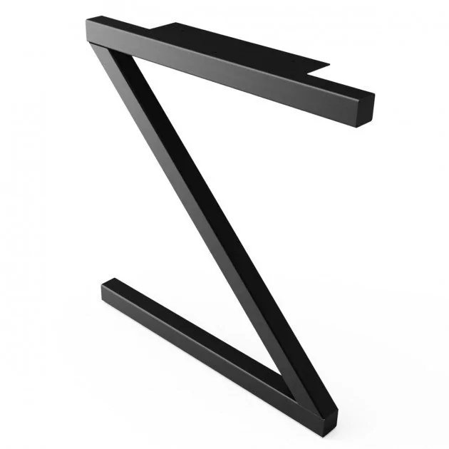 [OP25] Soporte metálico para mesa Loft GoodsMetall OP25 730x700 mm negro – Fabricación en España