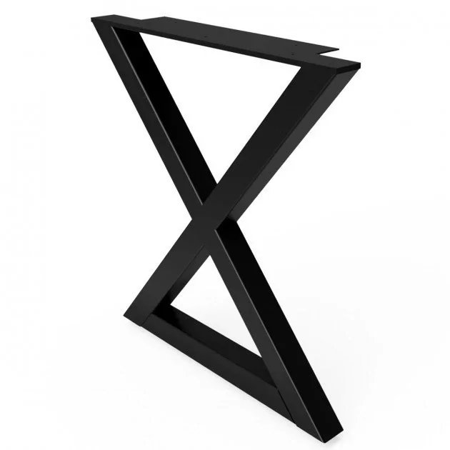 [OP26] Soporte metálico para mesa Loft GoodsMetall OP26 730x600 mm negro – Fabricación en España