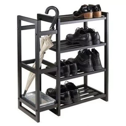 [PO102] Шафа для взуття Loft «PO102» 65×75×35 см – Метал ручної роботи